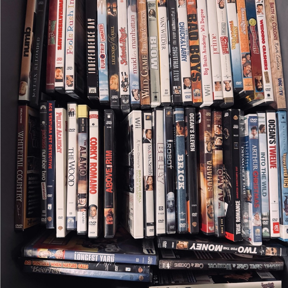 52 DVDs